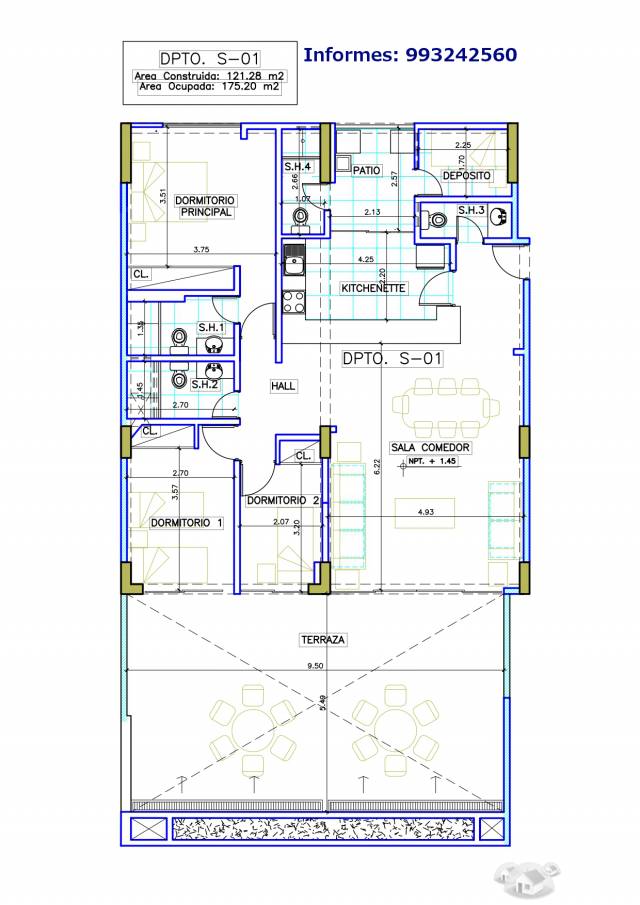 Proyecto Departamentos en San Borja Chacarilla