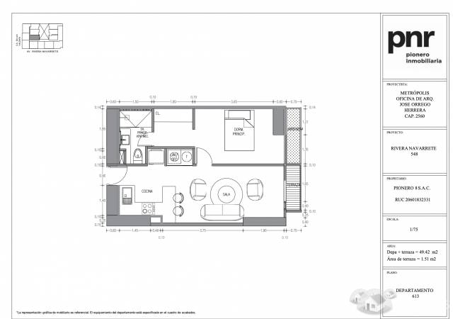 Departamento de estreno 50m2