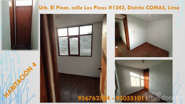 Se Alquilan Habitaciones en Comas