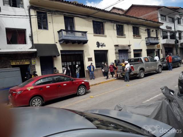 CUSCO VENDO LOCAL COMERCIAL/TERRENO 600 m2 ALMAGRO