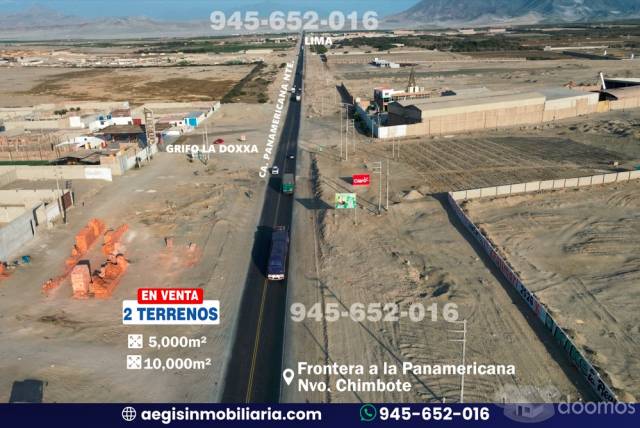 VENDO TERRENO PANAMERICANA NUEVO CHIMBOTE