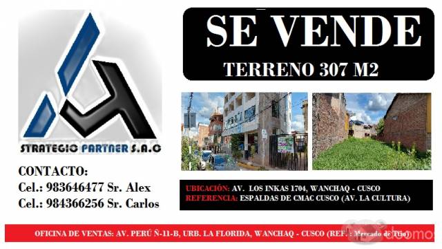 VENTA DE TERRENO