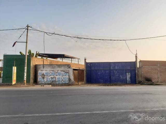 VENTA DE LOCAL COMERCIAL EN CARRETERA PANAMERICANA SUR SUNAMPE - CHINCHA