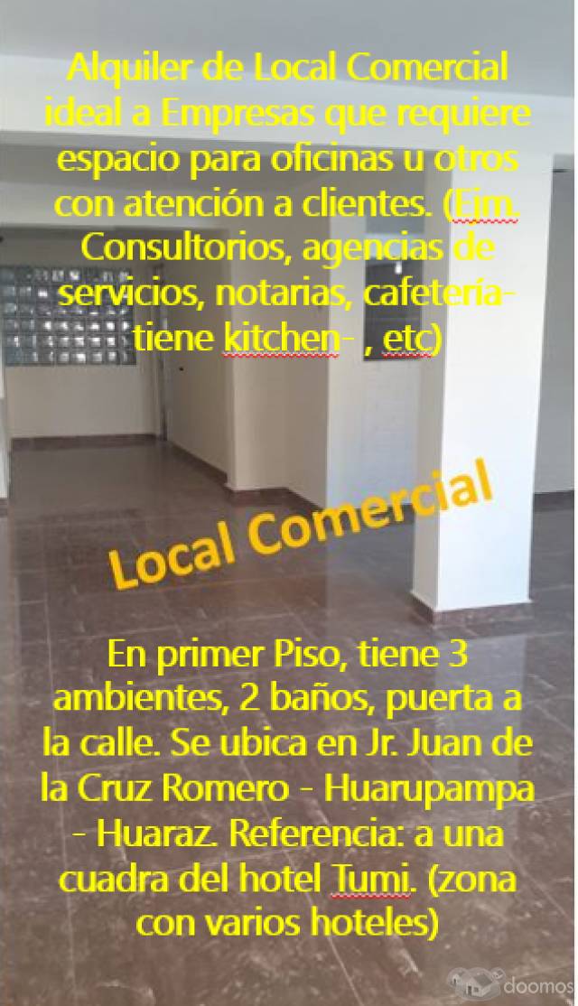 ALQUILO LOCAL COMERCIAL