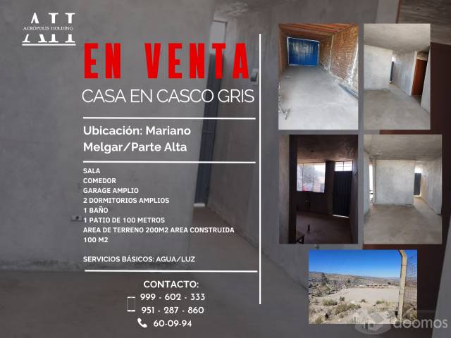 EN VENTA CASA EN CASCO ROJO A EXCELENTE PRECIO! MARIANO MELGAR