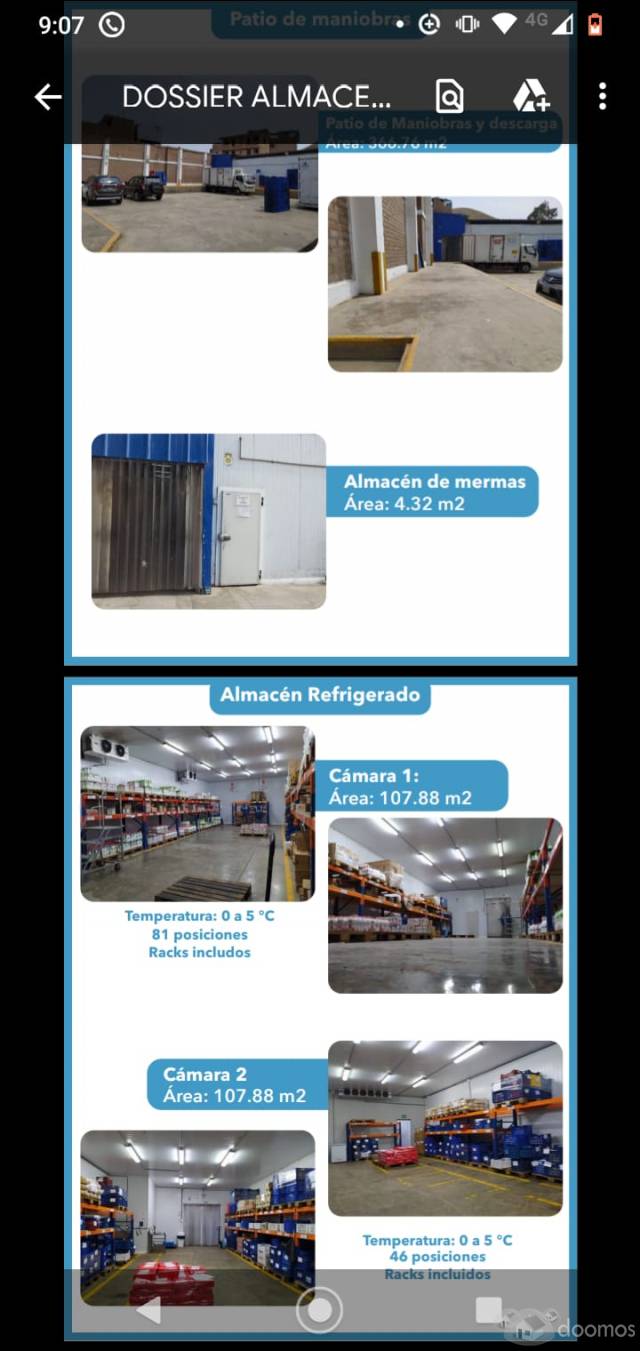 VENTA ALMACEN REFRIGERADO