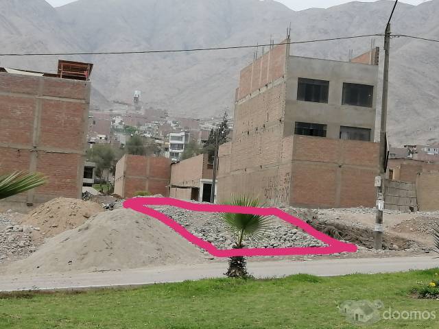 VENTA TERRENO 140 M2 EN TERRAZAS DE CARAPONGUILLO CHOSICA - SJL