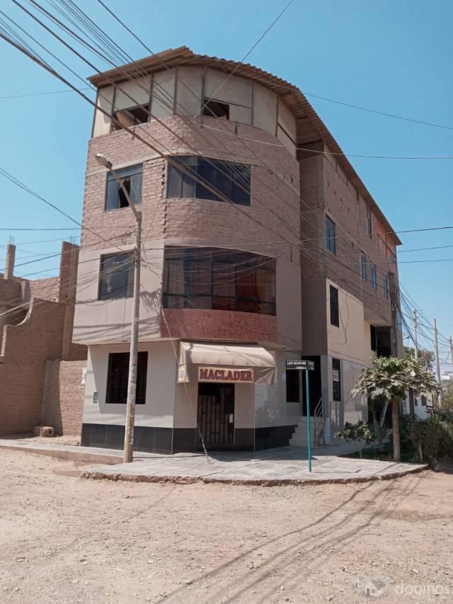 Se vende casa 4 de pisos, compartida en departamentos