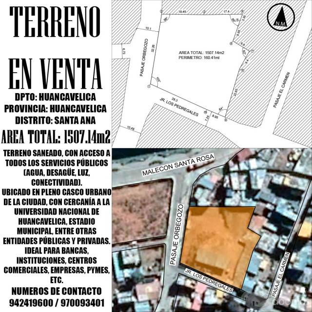 Venta de terreno