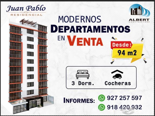 DEPARTAMENTOS EN PREVENTA