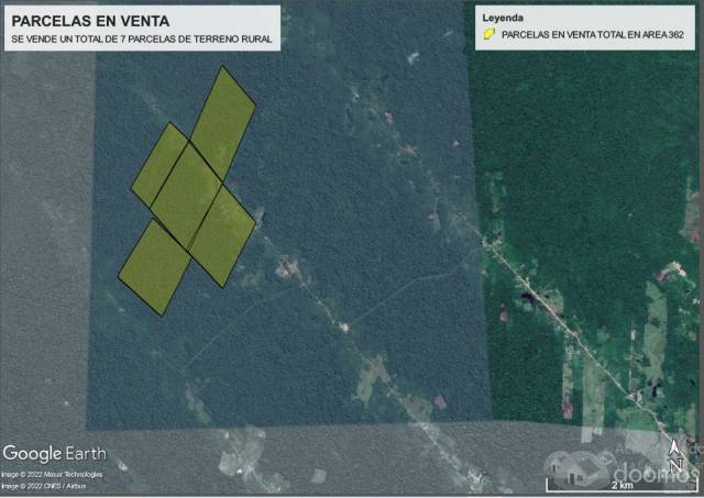 TERRENO EN VENTA - 450 HA. CARRETERA IQUITOS - NAUTA KM. 39