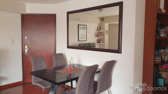 Vendo Acogedor Departamento en Zona Residencial de Miraflores, Cerca al Malecón.