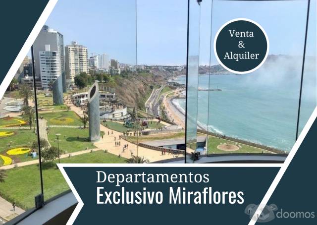 COMPRA O VENDE TU DEPARTAMENTO, EXCLUSIVO EN MIRAFLORES