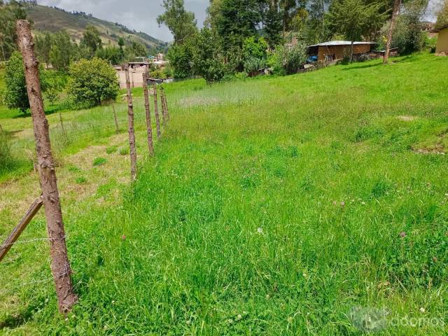 VENDO TERRENO A 12 MINUTOS DE BAÑOS DEL INCA