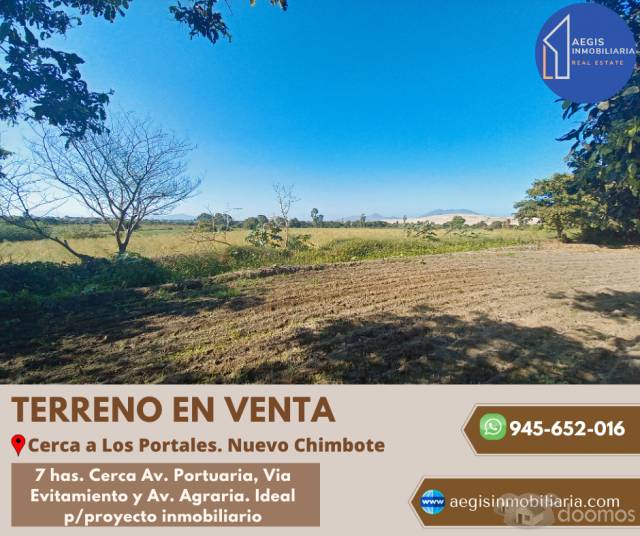 VENDO 7 HAS EN NUEVO CHIMBOTE IDEAL PARA PROYECTO INMOBILIARIO