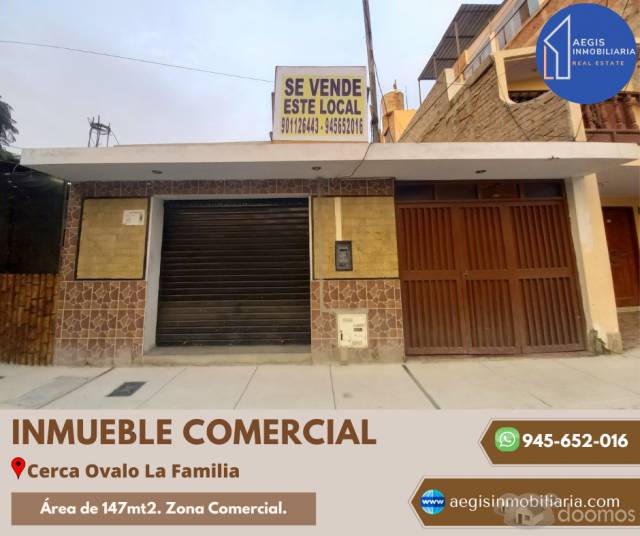 VENDO LOCAL COMERCIAL OVALO DE LA FAMILIA