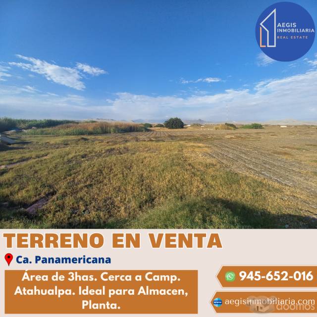 VENDO TERRENO CERCA PANAMERICANA NUEVO CHIMBOTE