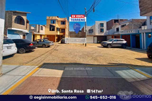 TERRENOS EN VENTA URB SANTA ROSA CERCA AVENIDA