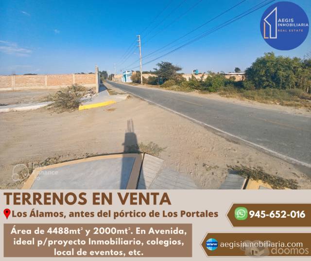 VENTA TERRENO GRANDE EN LOS ALAMOS NUEVO CHIMBOTE