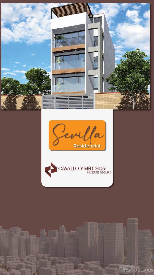 Departamentos en venta frente a parque - Los Olivos