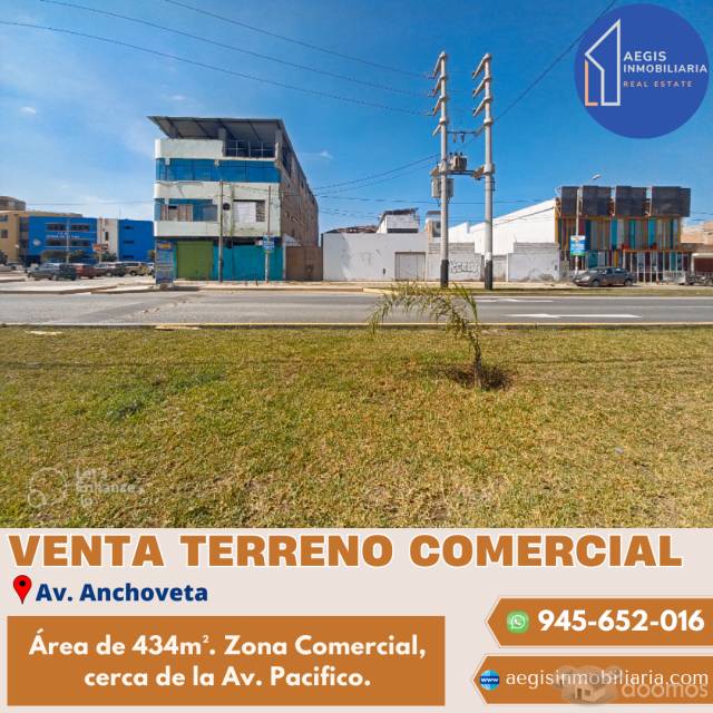 Terreno Comercial en Av Anchoveta Venta Nuevo Chimbote