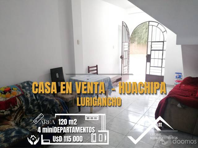 Venta de casa en Huachipa - Precio de ocasión