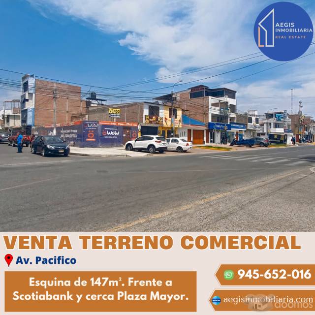 VENDO EN AV PACIFICO NUEVO CHIMBOTE CERCA PLAZA