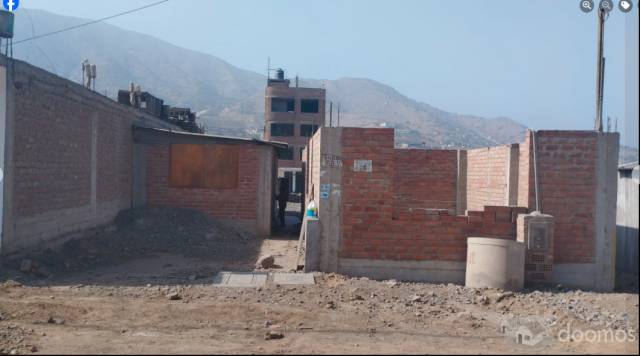 terreno de 300 metros cuadrados con luz conexion de agua y gas - semi construido