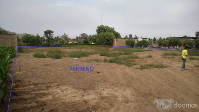 vendo terreno de 1750 mt2 en lurin