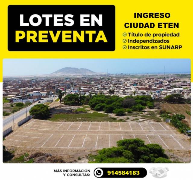 LOTES EN PREVENTA