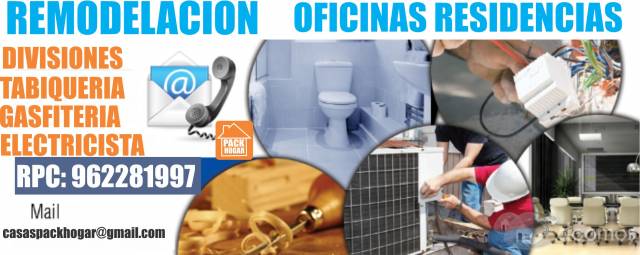 OFICINAS Y LOCALES REMODELACIONES INSTALACIONES ELECTRICAS