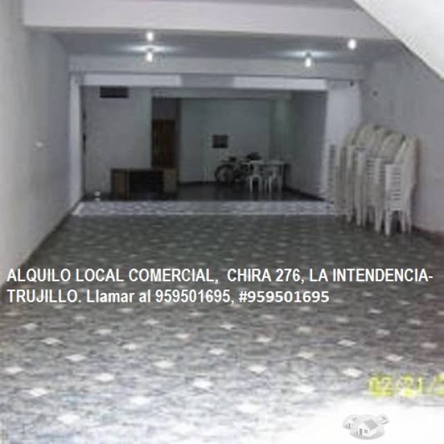 ALQUILO LOCAL COMERCIAL EN TRUJILLO