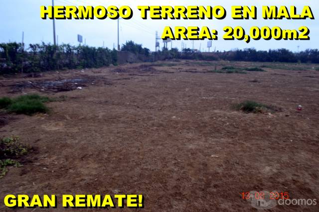 REMATO LINDO TERRENO 20,000 m2 CON EXCELENTE UBICACIÓN