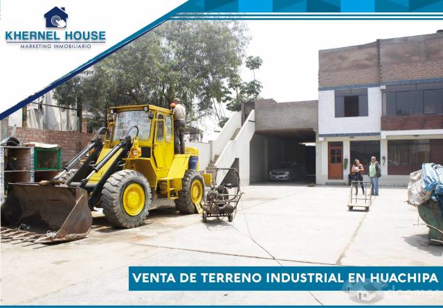 venta de terreno industrial en huachipa