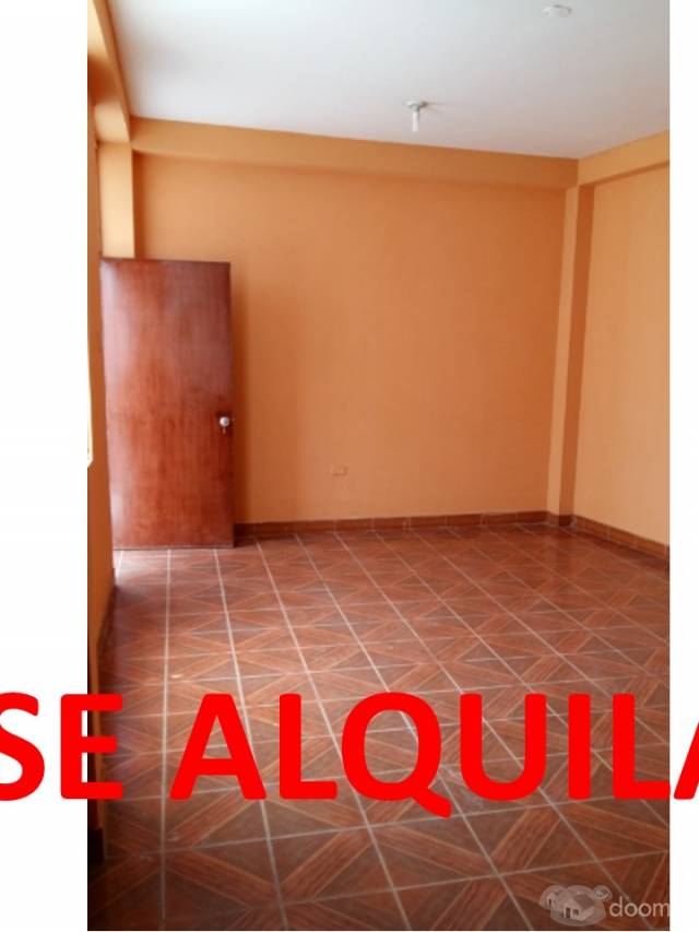 Alquiler de cuarto amplio con baño y lavandería