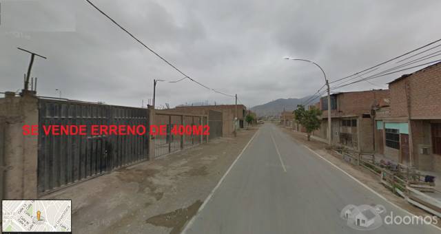VENTA DE 4 LOTES DE 120M2 CADA UNO EN CARABAYLLO