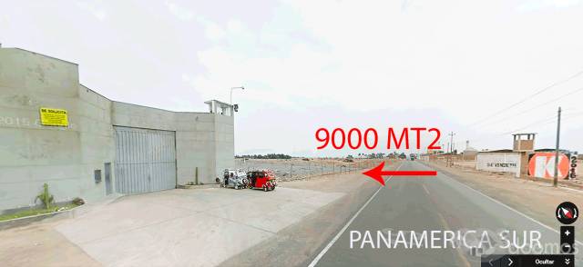 VENTA DE TERRENO EN PANAMERICANA SUR CHINCHA ALTA