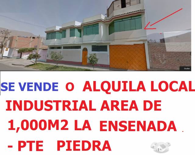 SE VENDE O SE ALQUILA LOCAL INDUSTRIAL