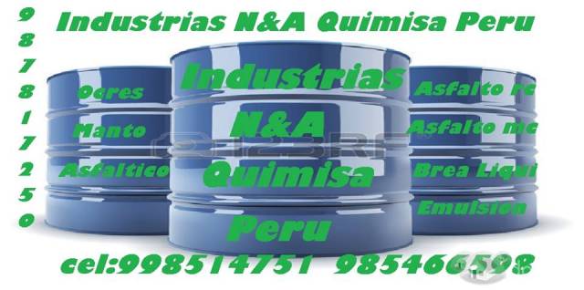 Vendo Brea Liquida,Asfalto rc-250,mc-30 y Emulsion Aasfaltica Calidad