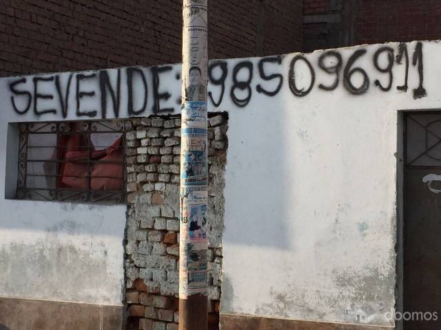 VENDO TERRENO EN SAN MARTIN DE PORRES