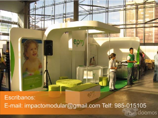 Diseño, decoracion e implementacion de stands para ferias y eventos en Lima, Chiclayo, Arequipa, Trujillo