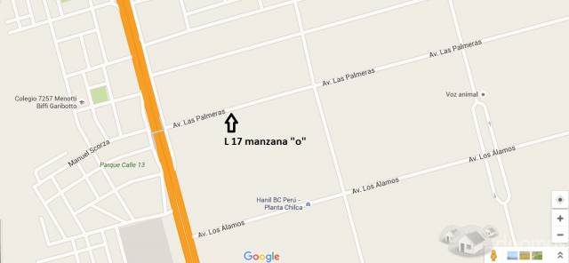 Lote Industrial en Chilca a Media Cuadra de La Panamericana Solo Usd $85 X m²