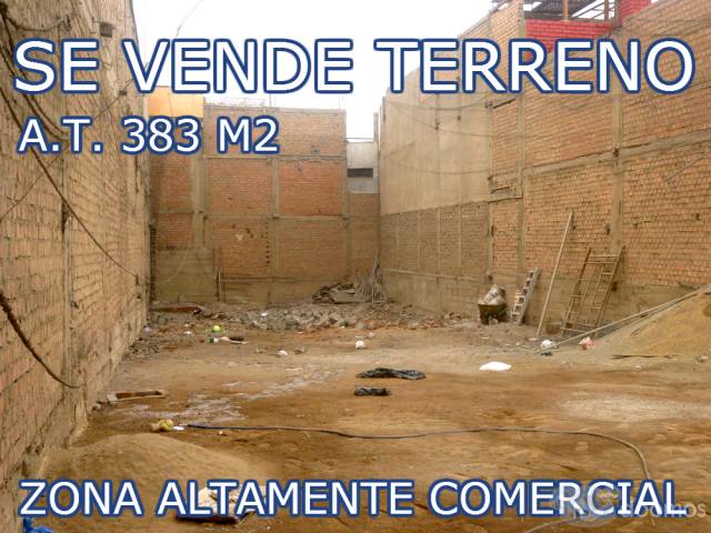 REMATO TERRENO COMERCIAL en la Molina a $900/m2 A una cuadra de la USMP