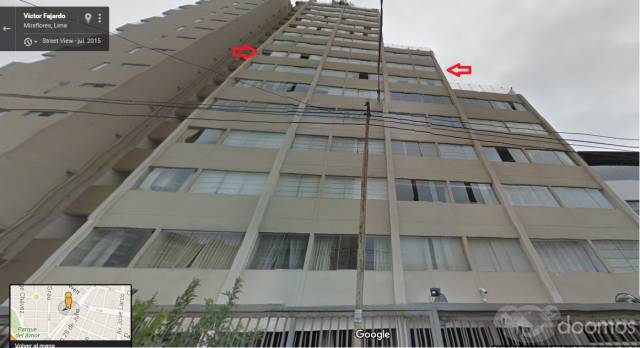 Venta de Departamento en Miraflores + deposito + cochera