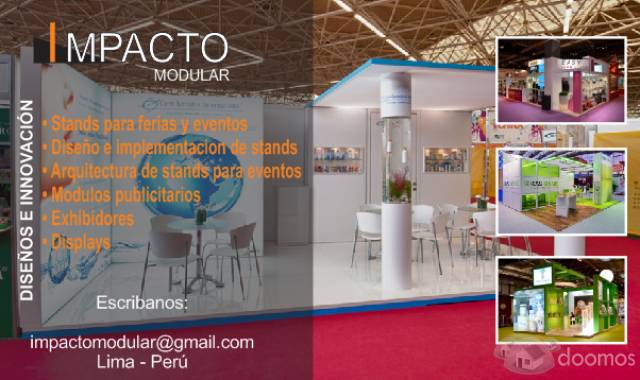 Montaje de stands corporativos para expocarga