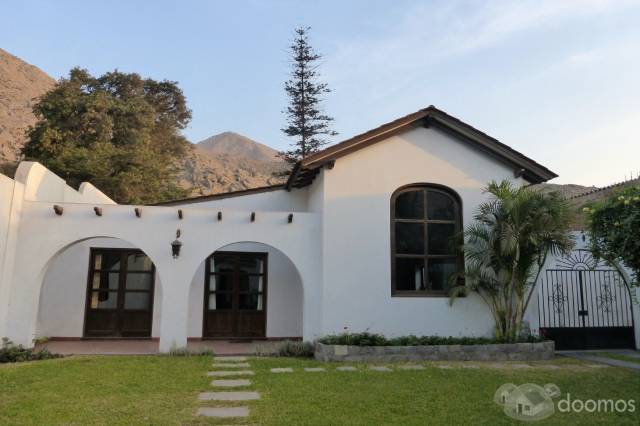 VENTA CASA EN CHACLACAYO CENTRO