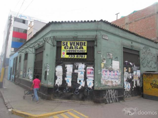 SE VENDE CASA COMO TERRENO