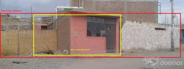 Remato Terreno en esquina de 160,92m2 a s/58 mil