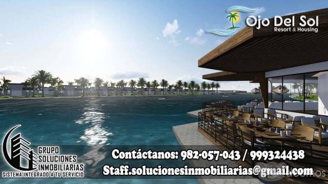 LOTE DE PLAYA EN OJO DEL SOL  RESORT & HOUSING/ TITULO CON PARTIDA INDEPENDIENTE