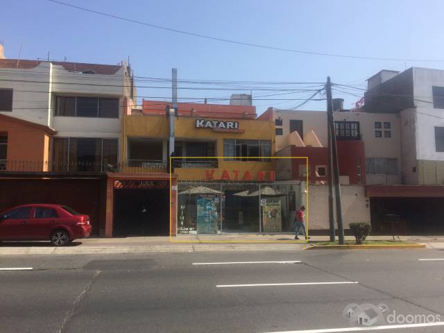 ALQUILO LOCAL COMERCIAL EN AV CANADA CUADRA 33 - SAN BORJA